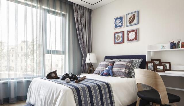 126㎡新中式, 现代舒适, 一点墨意!