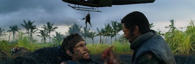 汤姆·克鲁斯|汤姆·克鲁斯变秃头，钢铁侠演黑人，这部沙雕战争喜剧讽刺了谁？