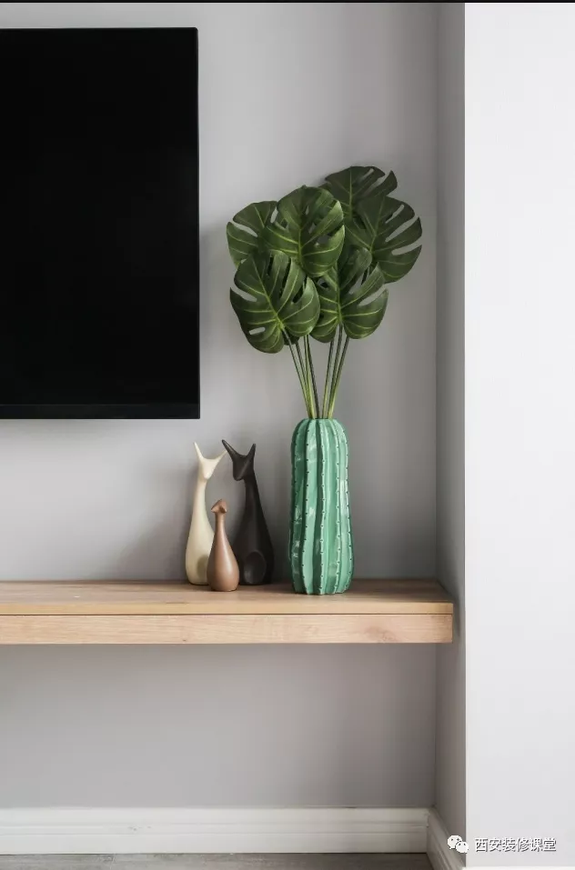 「」85㎡两室灰色极简北欧，刚需也有范