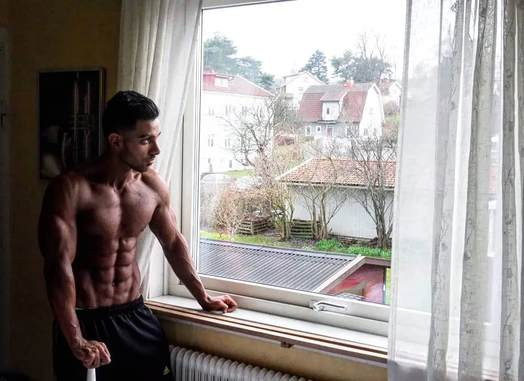 健身▲健身圈公认最牛X的6块、8块、10块腹肌男模