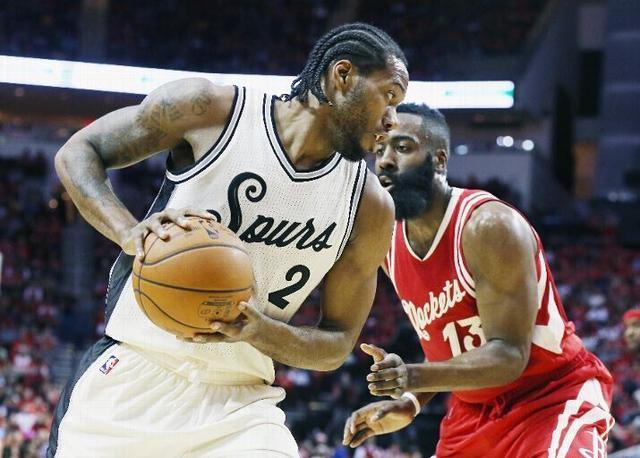 詹姆斯·哈登■哈登和伦纳德到底谁更强？美媒对比7项个人能力，差距出来了