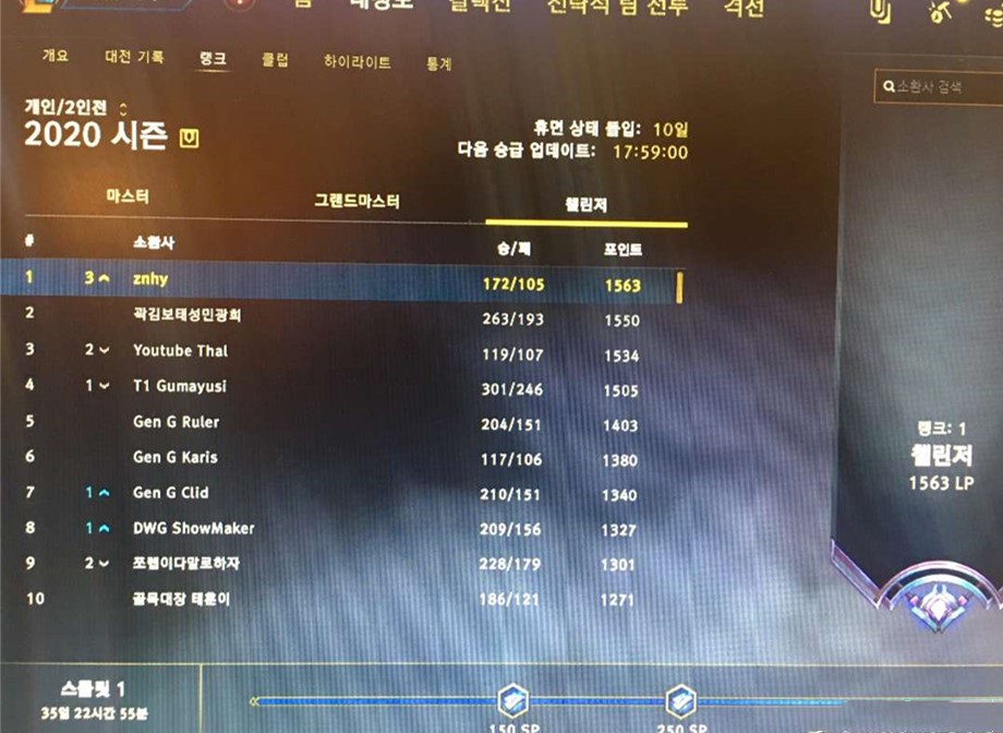 edg■RNG大战EDG,小虎时隔四年再次登顶韩服第一,RNG发文助威