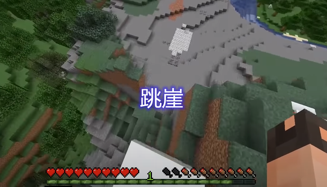 #我的世界#我的世界：苦力怕也有害怕的动物？看到猫就跑，流浪猫受玩家喜爱