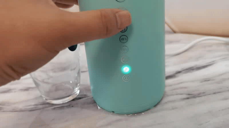 |不同水温3S可取，米因即热式饮水机不仅智能还便携