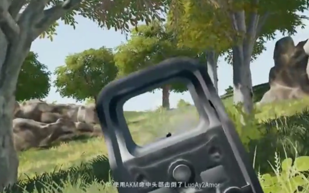 和平精英▲和平精英：如果将Mini和SLR进行比较，谁会是连狙之王？这一把实锤！