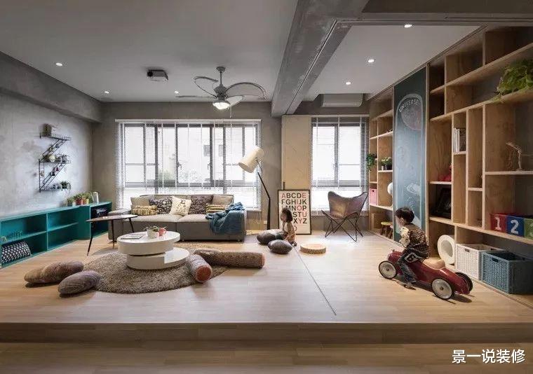 |扔掉你家3+2的大沙发，为客厅腾出一点空，面积变大了，好看满分