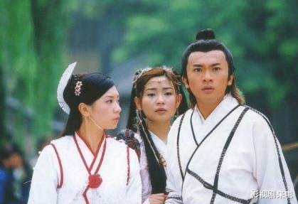 刘诗诗|四版“黄衫女”对比，刘诗诗惊艳，赵樱子仙气，而她难以超越