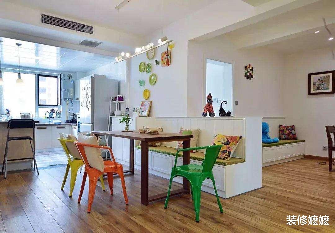 |家里不要买餐桌了，头一次见到有钱人家这样设计，不得不感叹聪明