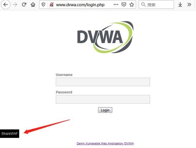 域名|用DVWA实测ShareWAF防护能力。