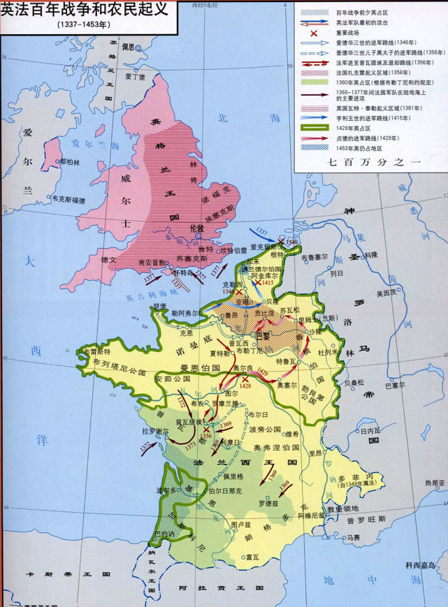 加來：英格蘭與法蘭西的二百年恩怨-圖7