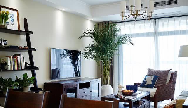 「」87㎡也装简美风，完工稳重又休闲，白领情侣的最爱！