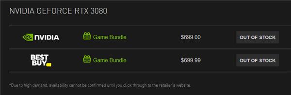 |RTX 3080/3090公版卡全球断货！国内彻底无望