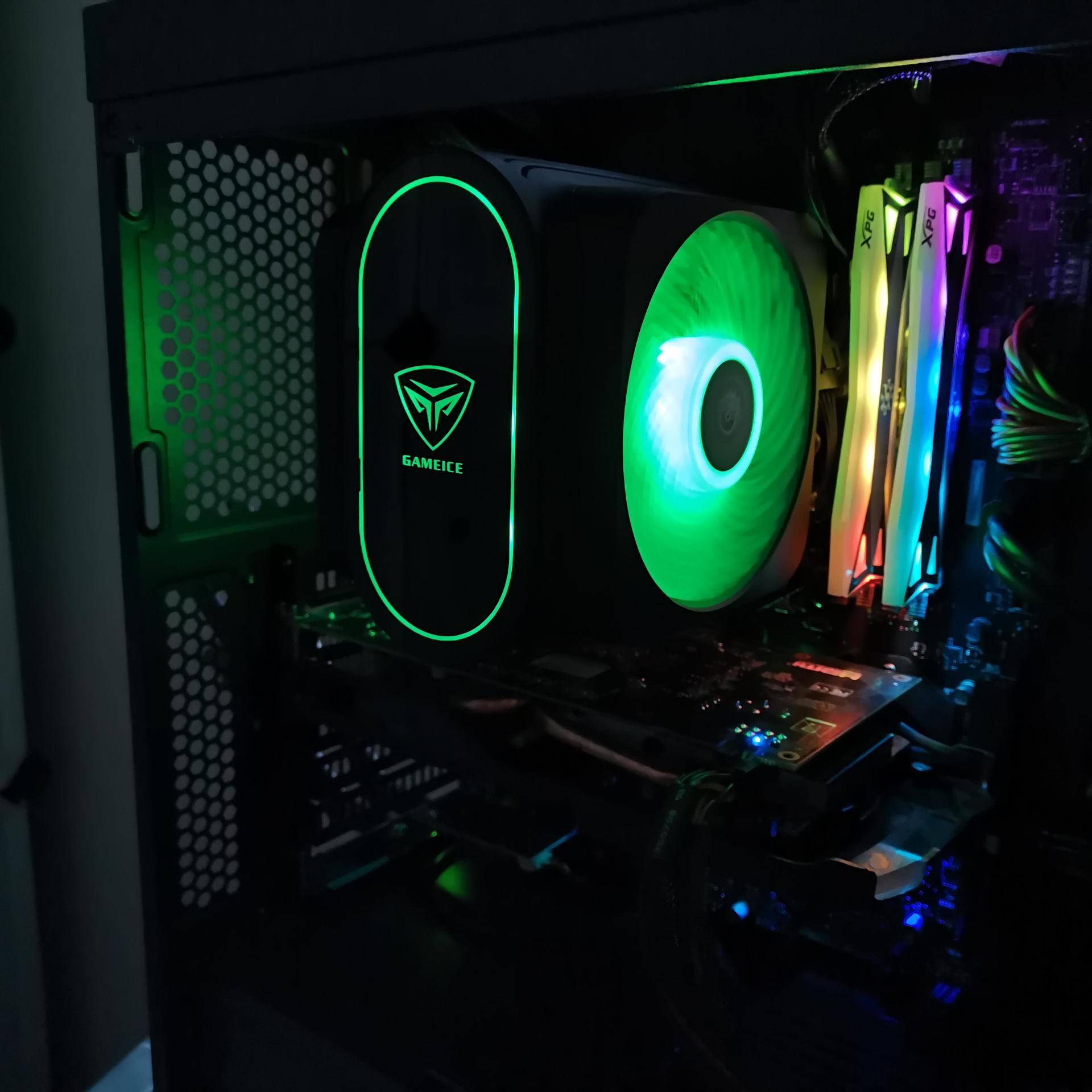 小米科技|真材实料有颜值——超频三 东海逐鹿 GI-D66A RGB 塔式散热器开箱