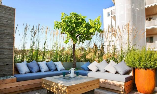 「」如果我家也有这样的露台,我还能再宅个10多天!