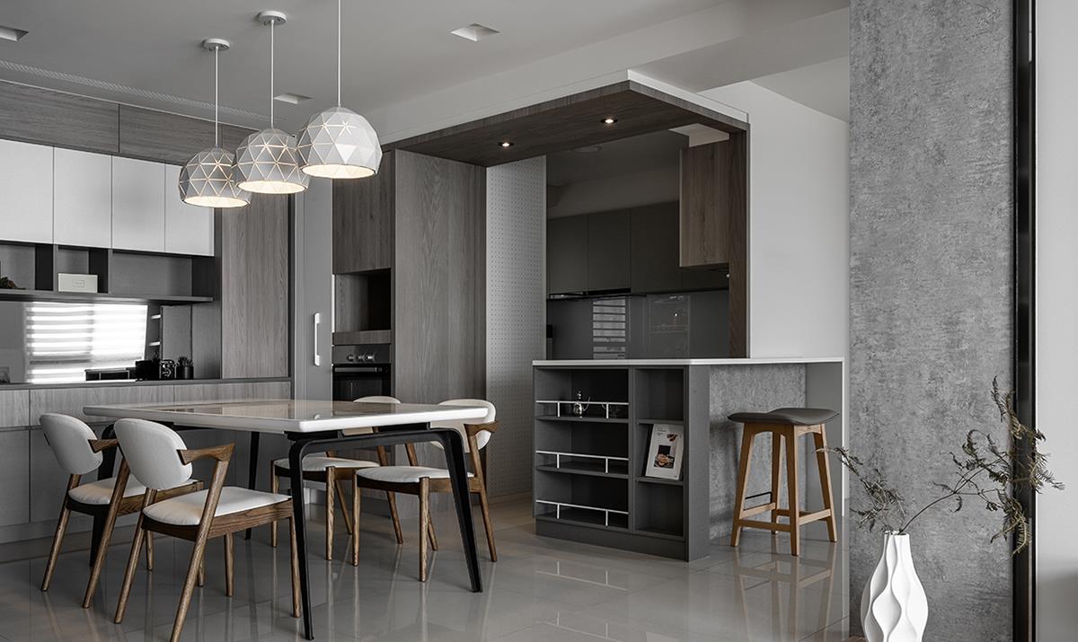 []骑行爱好者的高级灰美宅，122㎡，用设计将美好踪迹延续到每一天！