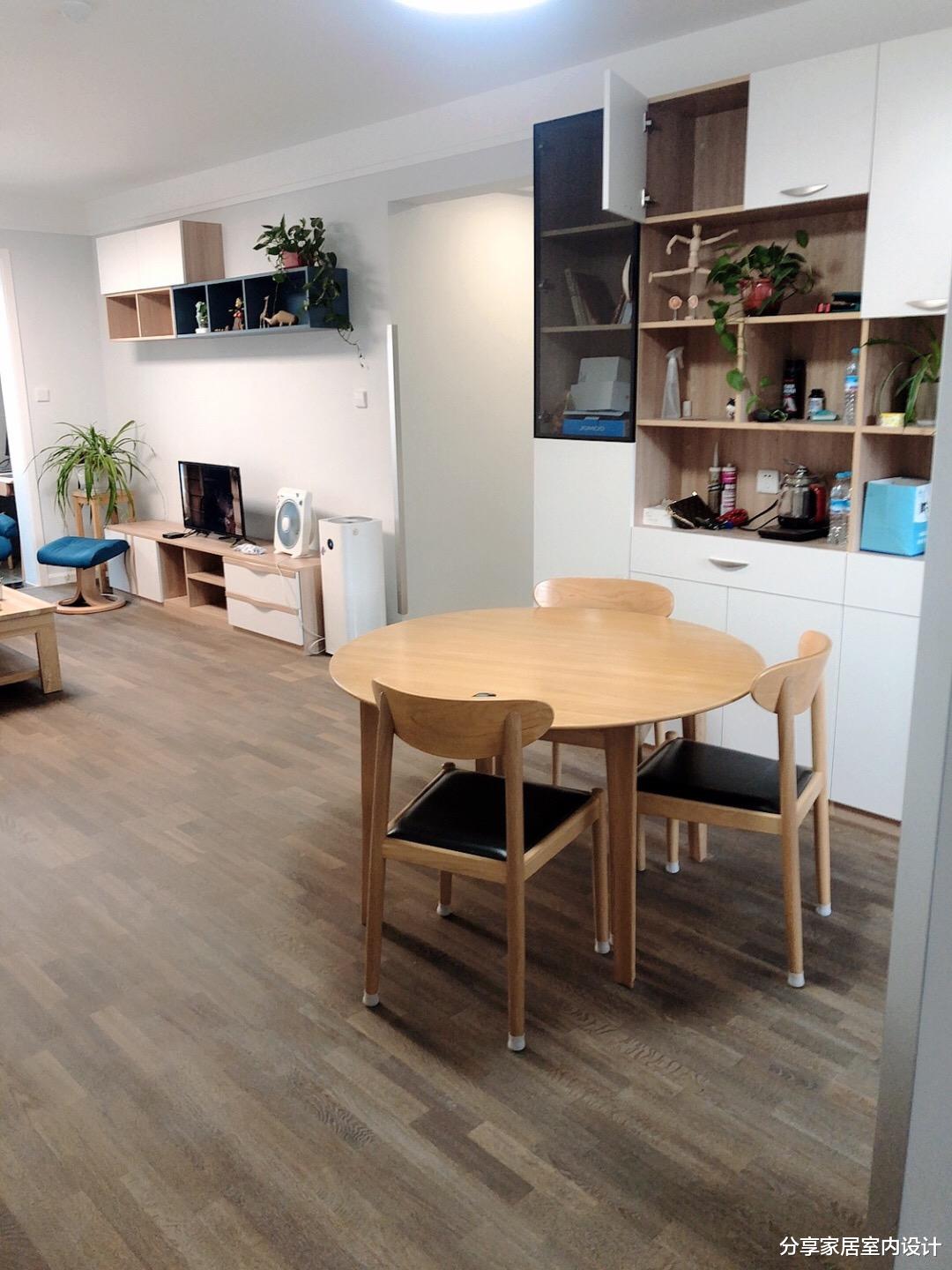 @她家新房终于做完保洁，全屋装修太简单了，吊顶都不做，很羡慕！