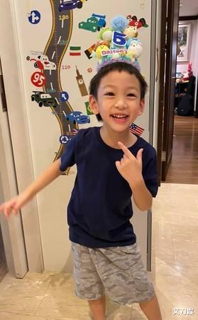 徐若瑄曬5歲兒子近照，愛打籃球：很快就比我高瞭-圖4