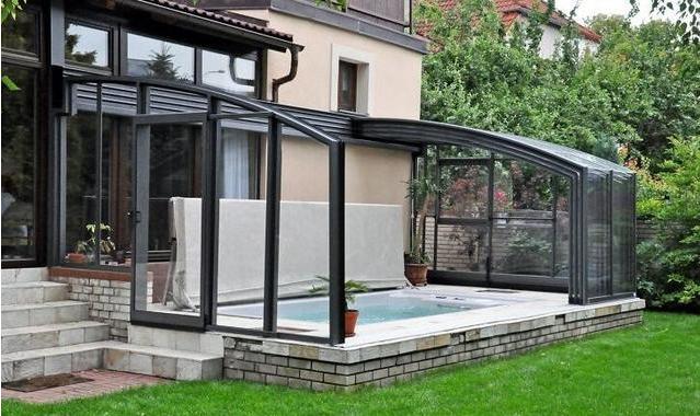 『阳光房』可伸缩阳光房超实用！可放可收，时尚还不算违建，没位置限制