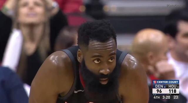 詹姆斯·哈登|狂轰31+9+4！戈登强势回归，哈登强硬打成2+1，威少场下兴奋庆祝！