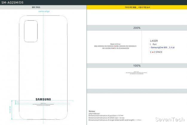 三星Galaxy|三星Galaxy A02爆光：骁龙 450芯片+5000mAh电池