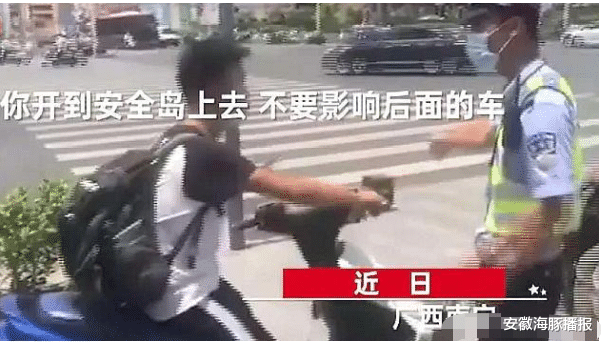 安徽海豚播报|男子被交警拦下叫嚣“我就是要坑爹”，其家庭背景曝光