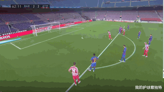 #巴塞罗那#梅西太无奈!巴萨2次领先被追平,一场3点球,700球白高兴