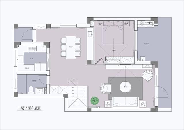 「」180㎡现代风小别墅，黑色皮沙发布置，简约的空间，瞬间显高级