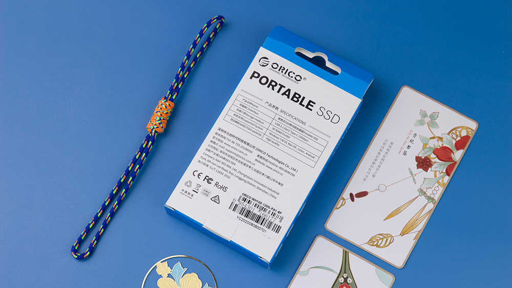 智能手环|国风和SSD的碰撞，一款很潮的ORICO SSD硬盘体验