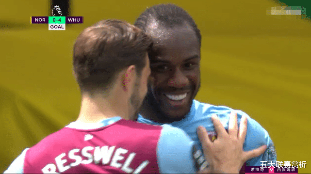 西汉姆联|莫耶斯神了！保级关键战4-0狂胜，西汉姆联领先降级区已有6分