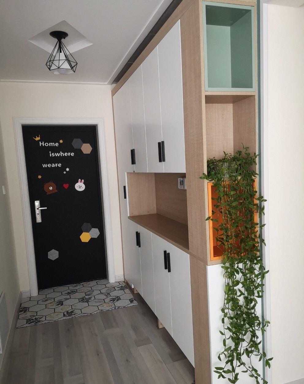 设计师|新房装修没请设计师，柜子选择全屋定制，打扫干净晾着通风中！