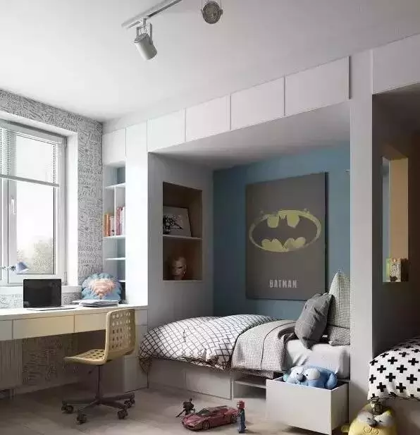 『』同样是小户型儿童房，为什么别人家的那么美，还显得宽敞？