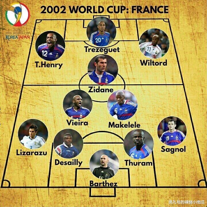 世界杯:02年世界杯10大最强球队