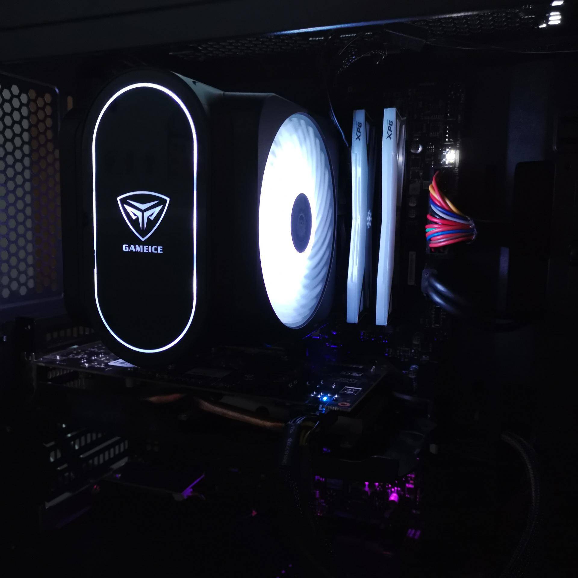 小米科技|真材实料有颜值——超频三 东海逐鹿 GI-D66A RGB 塔式散热器开箱