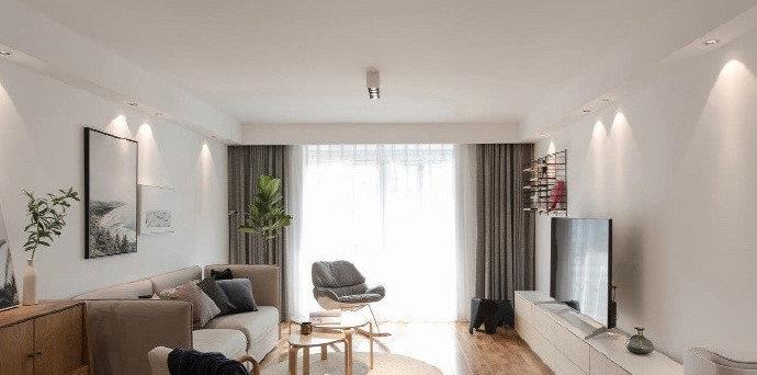 ##95平简约北欧风装修，配色清浅，静谧温馨，爱了爱了！