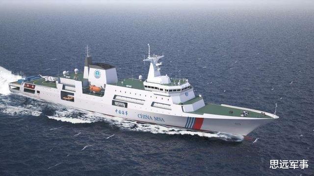 #海警船#第二艘075刚下水，又一艘万吨巨兽走上船台，意义比055还重要