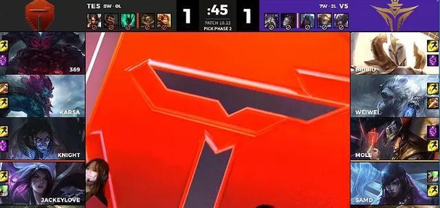 v5战队|TES败了！赛后西卡评价V5：JKL下路被爆了，Samd像极了UZI