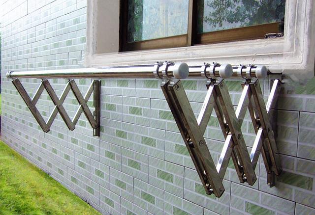 |谁说阳台晾衣一定要装横杆，没有横杆照样轻松晾衣，怎么回事？