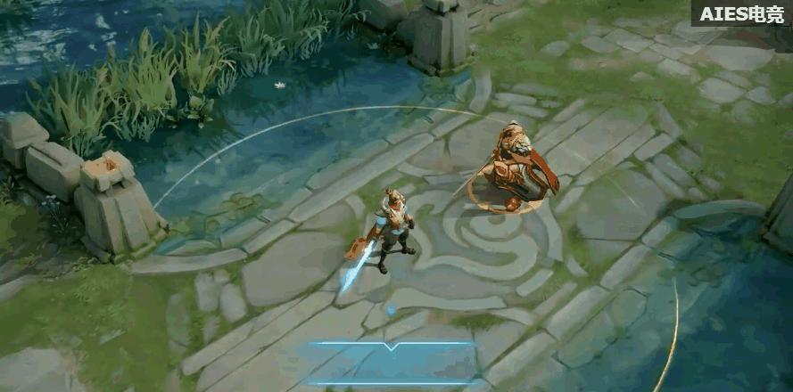 刘邦▲S19赛季战令皮肤特效预览，1级的刘邦没有东西，80级的阿轲很奈斯