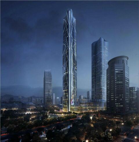 21世纪20年代，昆明最高楼入市！春之眼首获预售证、面积逾19万㎡