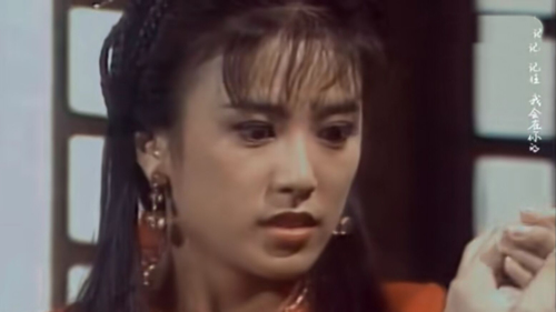 明星素颜：这是90年代的古装剧，女主角不靠化妆和美颜，素颜拍戏就吸引了多少男性观众