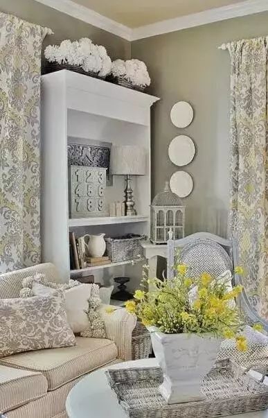 春天的客厅里就得这样了！