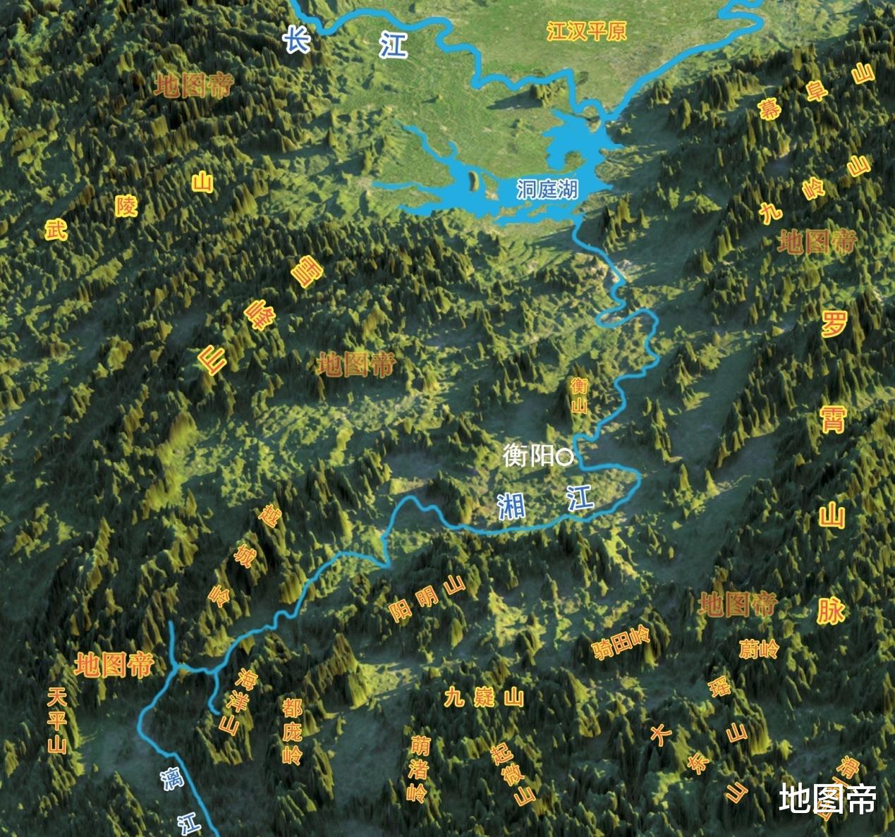 地图帝|在古代，湖南衡阳为何是军事重镇？