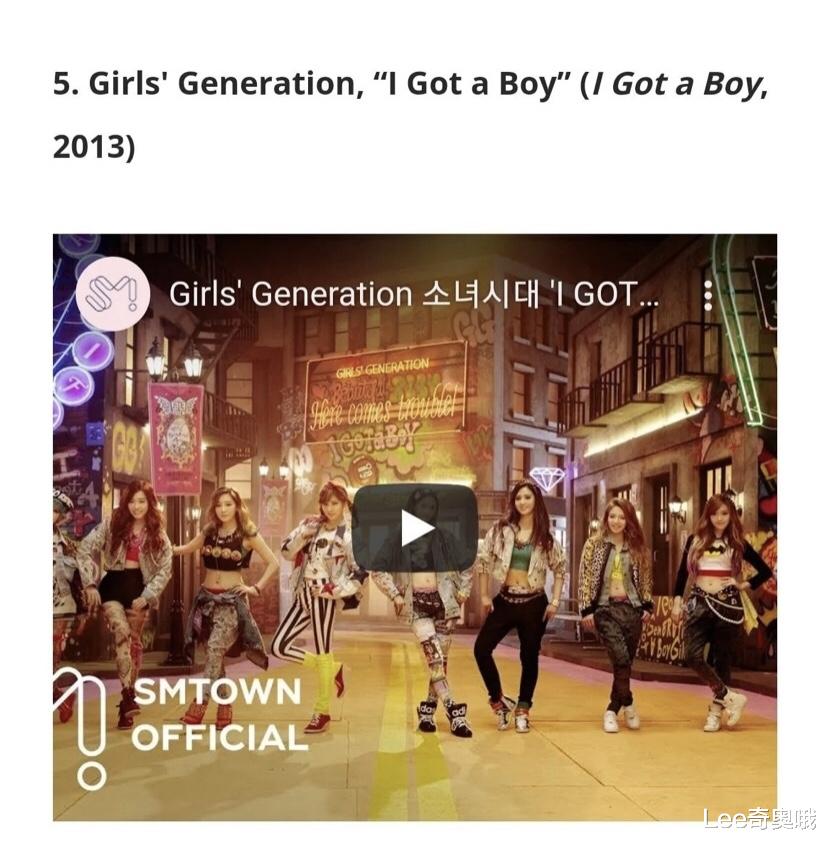 billboard|Billboard评选2010年代K-POP最佳名曲前十名