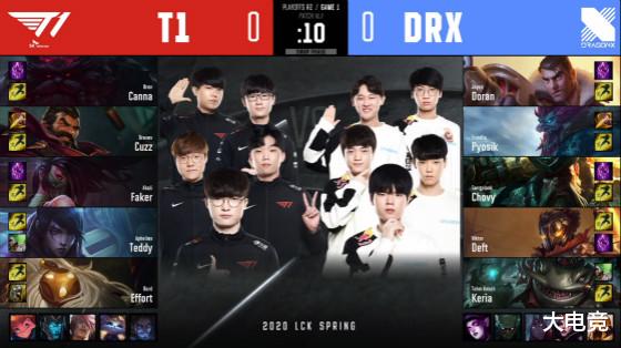 #卢锡安#LOL-LCK：奥恩灵性单杀卢锡安，T1 3: 1击败DRX杀进LCK春决！