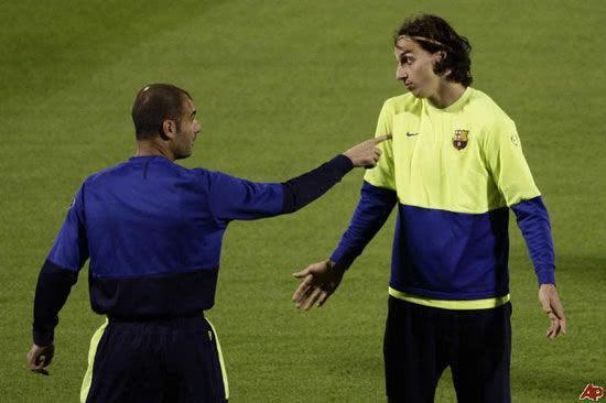 『伊布』伊布承认当初穆帅把自己“塞给”瓜帅，间接导致国米夺取欧冠冠军