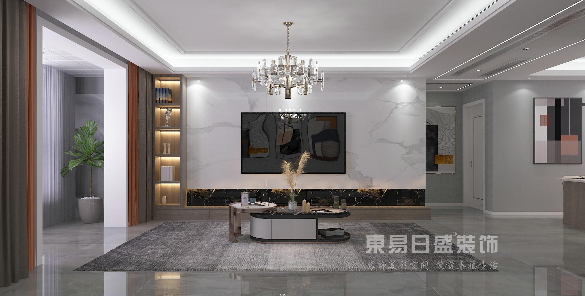 |130平米现代风格装修,第一眼就心动了