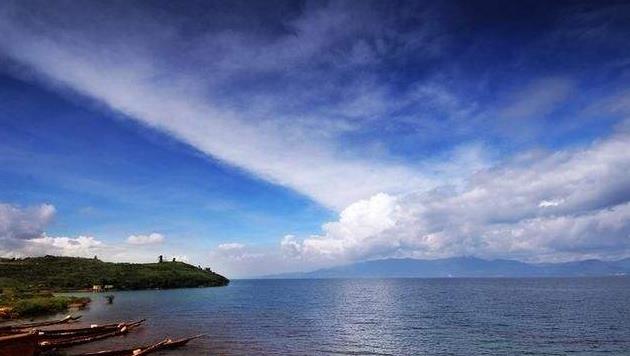 云南@云南第三大湖，蓄水量相当于15个滇池6个洱海，湖底藏有千年古城