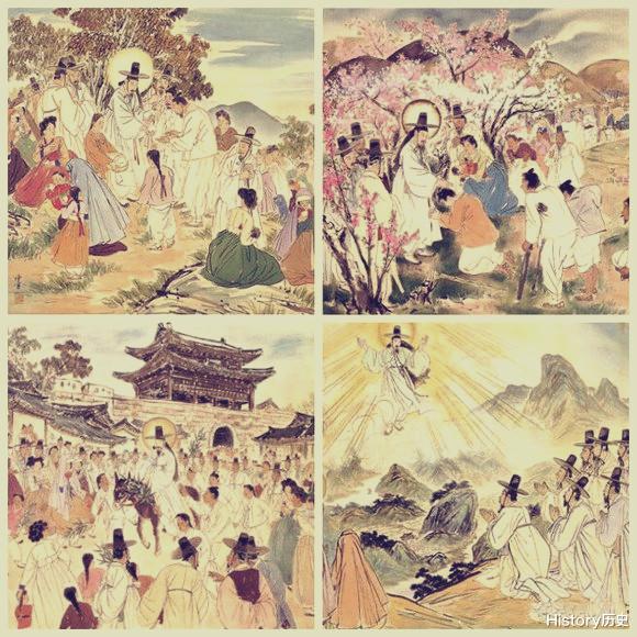 10幅韓版基督教畫像，畫中的人物都被他們換成瞭韓國人-圖9