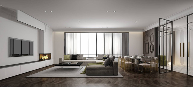 |横厅户型怎么设计好看？横厅户型的N种设计
