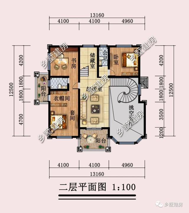 【】有块180平的地就不要浪费了，这栋三层别墅完胜其他农村自建房